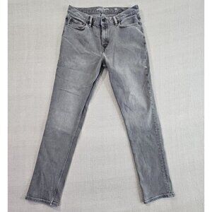 Banana Republic Legacy Stretch Jeans Men’s 33x32 Black Slim Fit Straight Leg EUC